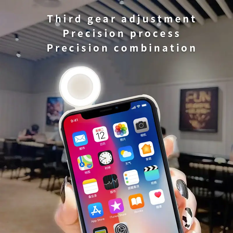 Cross-border 3-Color Flip Light Phone Case for 16 Pro Max - Image 6