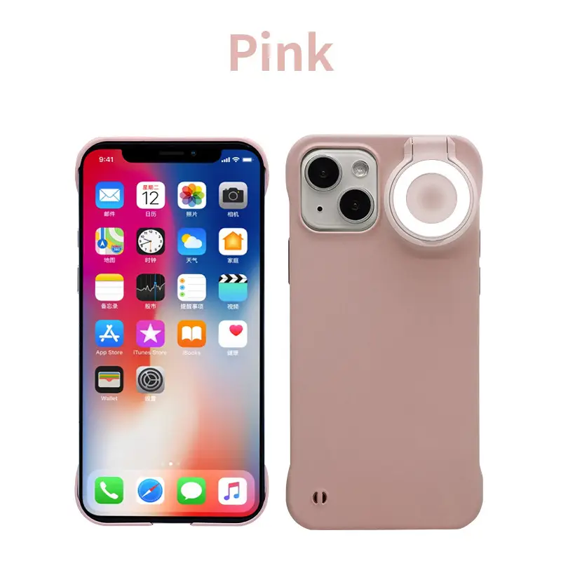 Cross-border 3-Color Flip Light Phone Case for 16 Pro Max - Image 3