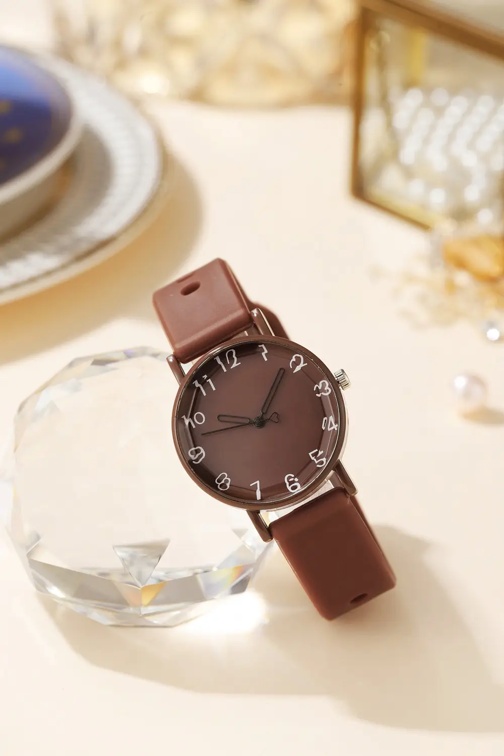 Launderlight Purple Quartz Watch for Girls — feature 4
