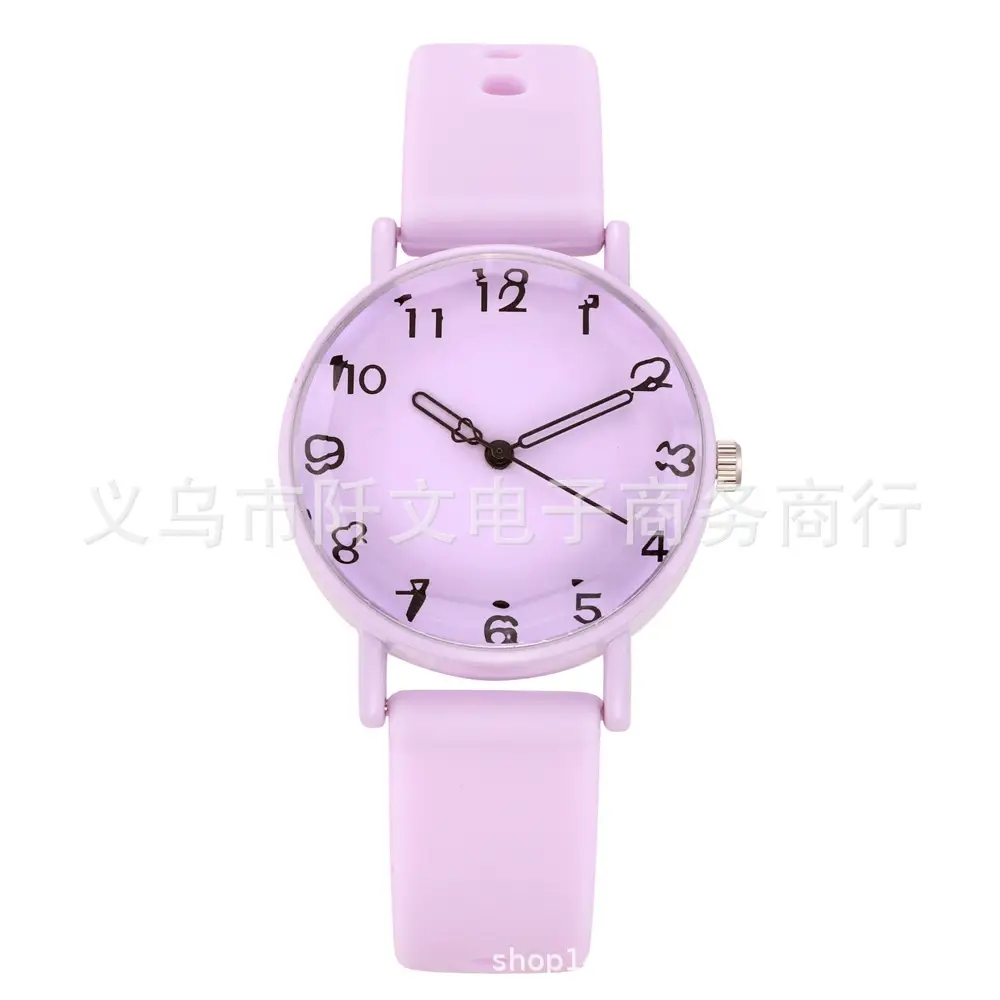 Launderlight Purple Quartz Watch for Girls - Image 3