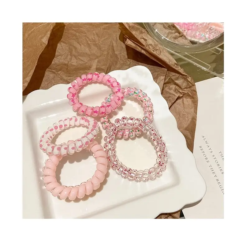Women's Colorful Beaded Hair Bands Summer 2023 — feature 2