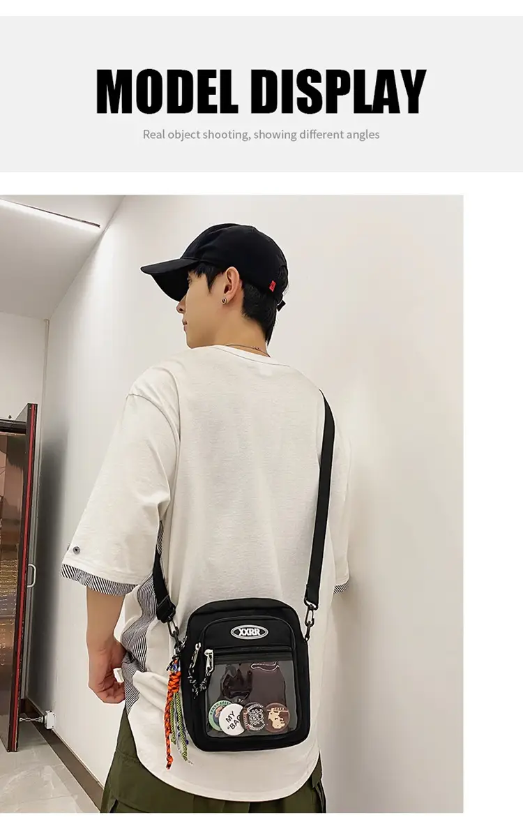 Korean Style Crossbody Bag for Women Men — feature 10