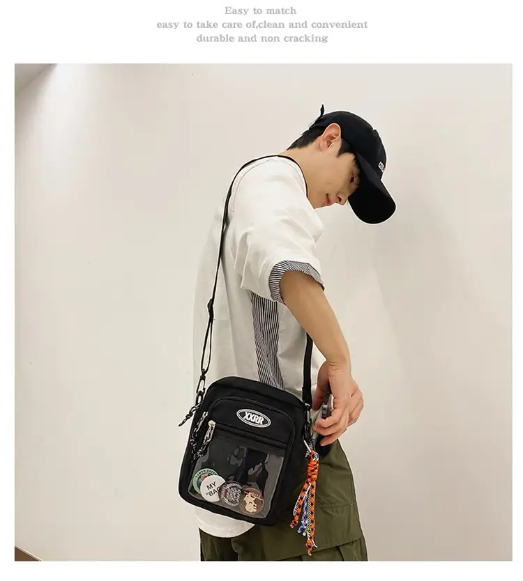 Korean Style Crossbody Bag for Women Men — feature 13