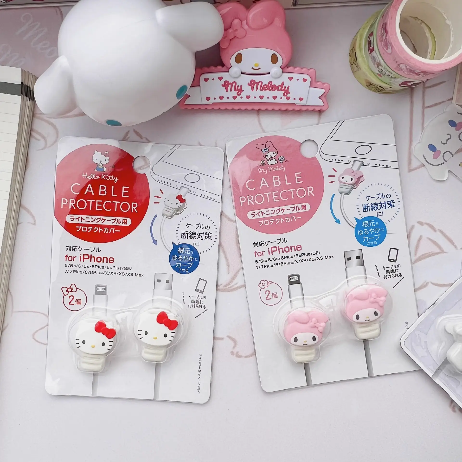 Hello Kitty Charging Cover for Cable Storage - Image 7