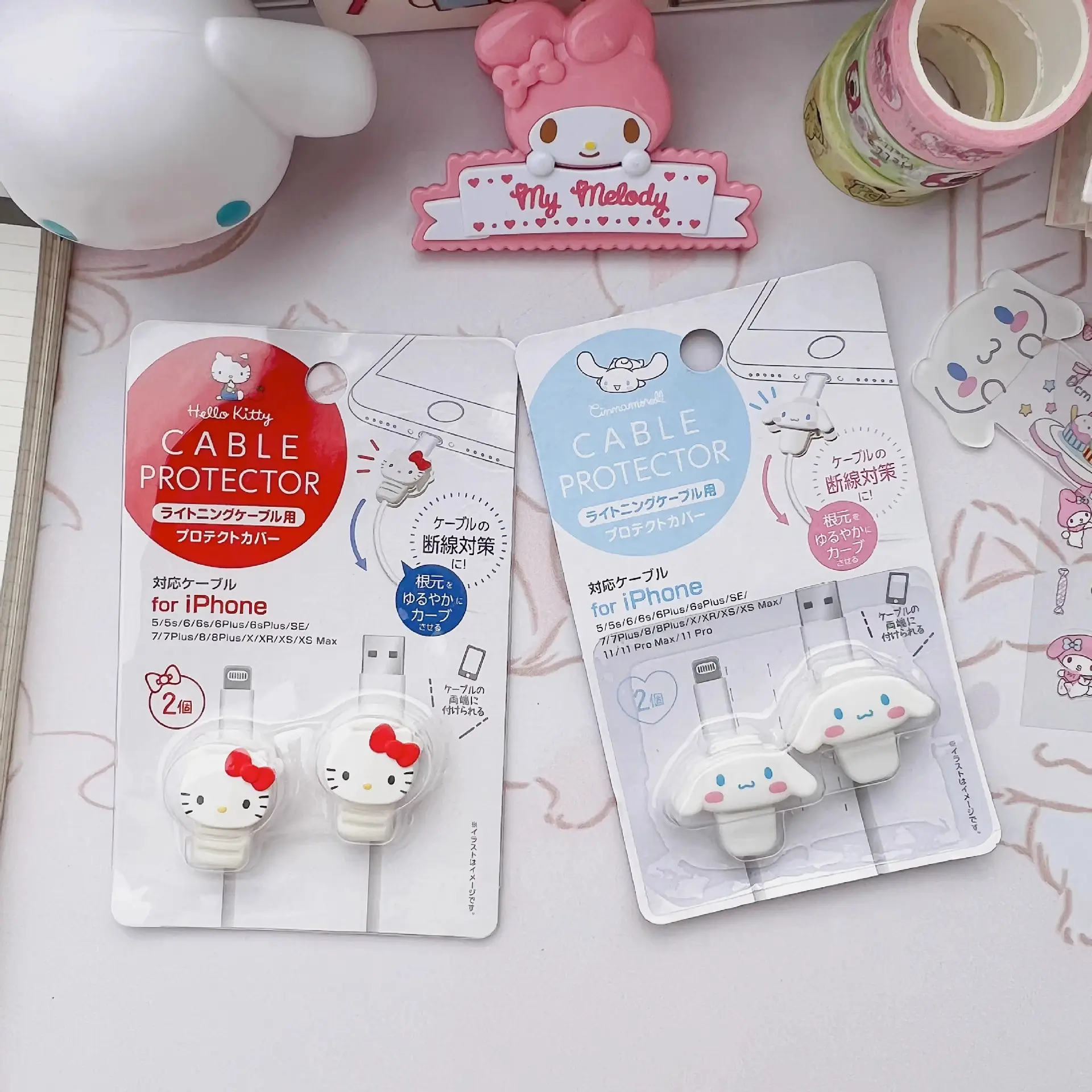 Hello Kitty Charging Cover for Cable Storage — feature 11