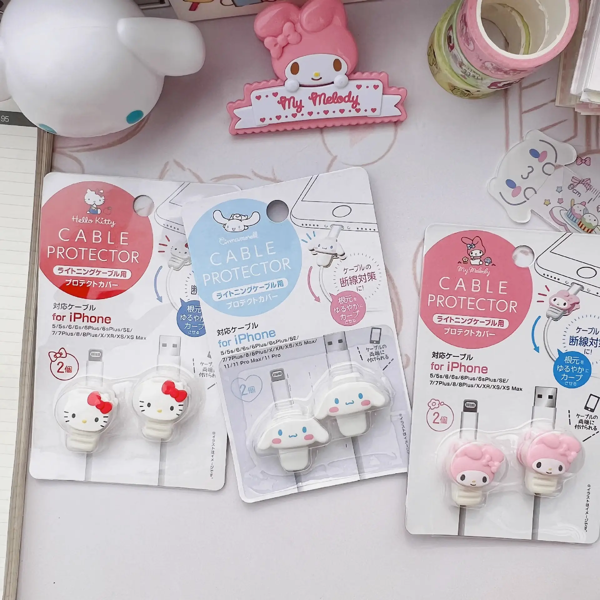 Hello Kitty Charging Cover for Cable Storage — feature 13