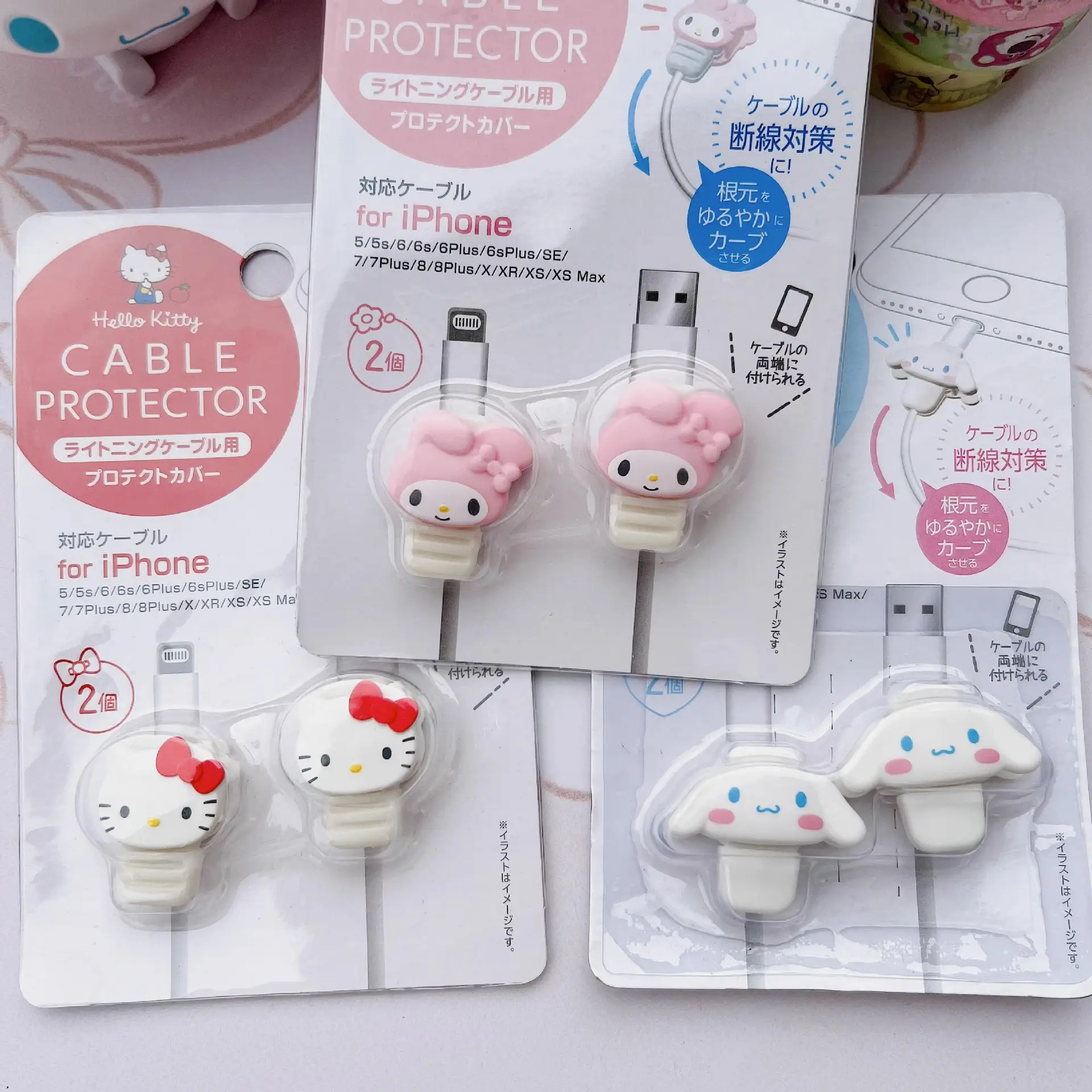 Hello Kitty Charging Cover for Cable Storage — feature 3