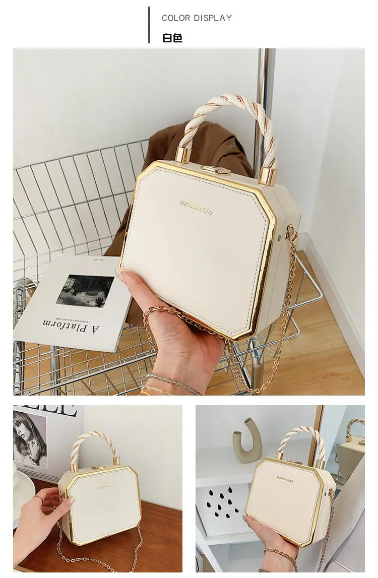 Women's Gold Chain Crossbody Shoulder Bag — feature 15