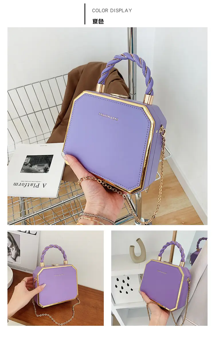 Women's Gold Chain Crossbody Shoulder Bag — feature 16