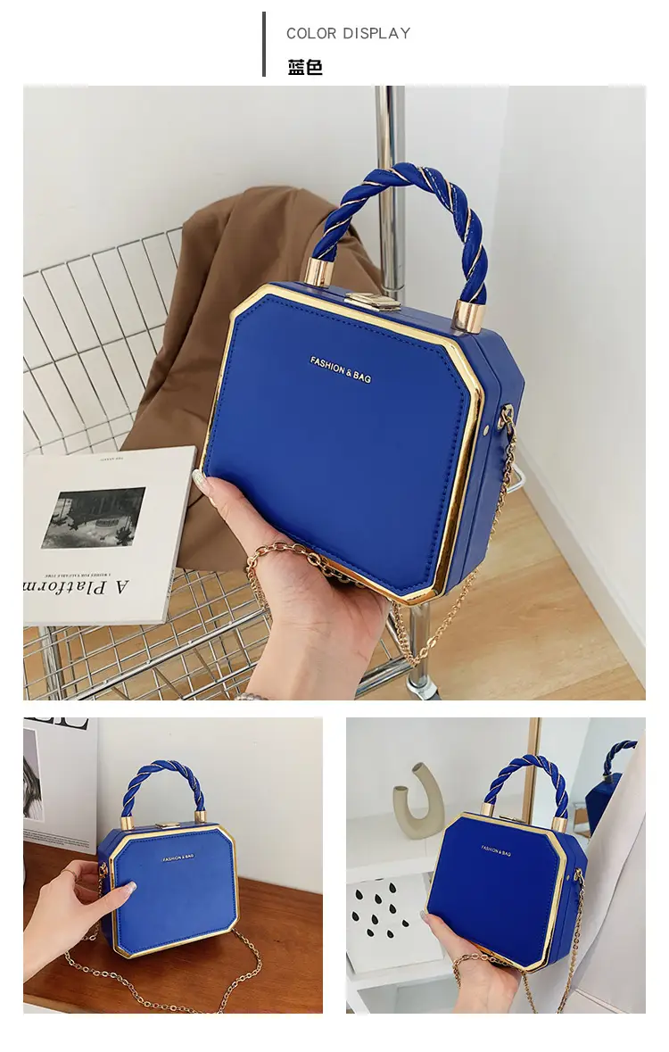 Women's Gold Chain Crossbody Shoulder Bag — feature 18