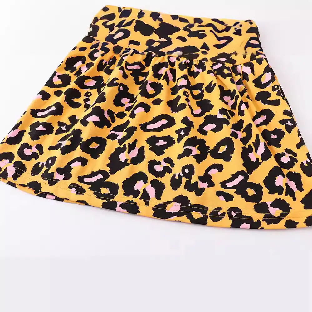 2024 Summer Princess Dress for Girls Leopard Print - Image 3