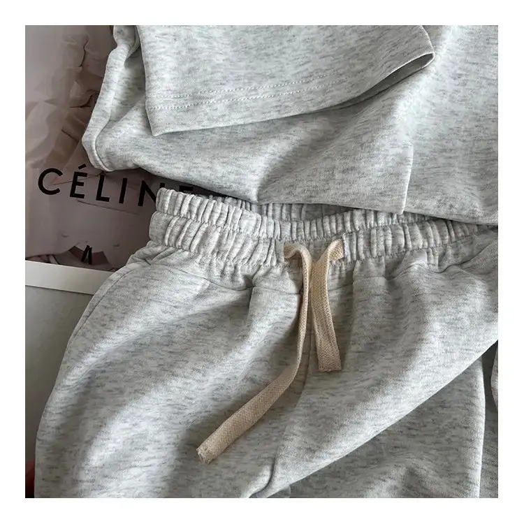 Women Grey C Printed Casual Shorts 2023 Summer — feature 7