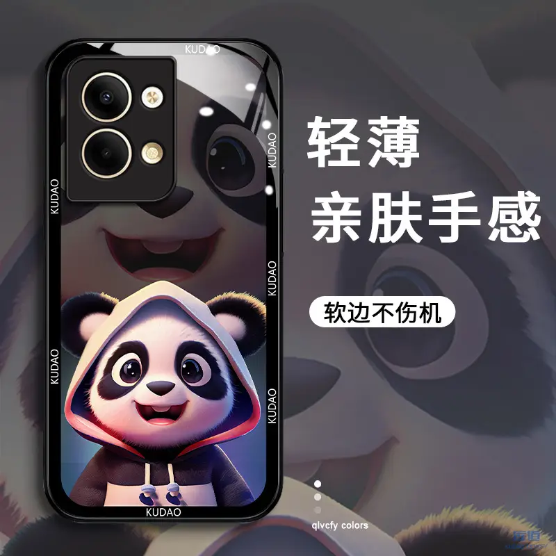 Panda-themed Anti-Scratch Phone Case for OPPO - Image 10