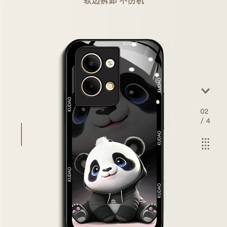 Panda-themed Anti-Scratch Phone Case for OPPO — feature 10