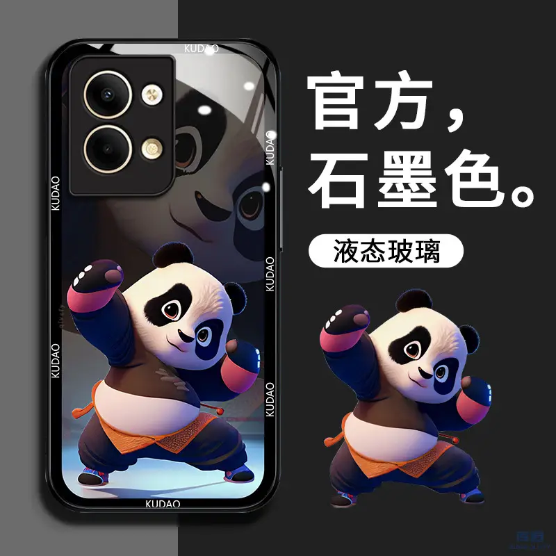 Panda-themed Anti-Scratch Phone Case for OPPO - Image 7