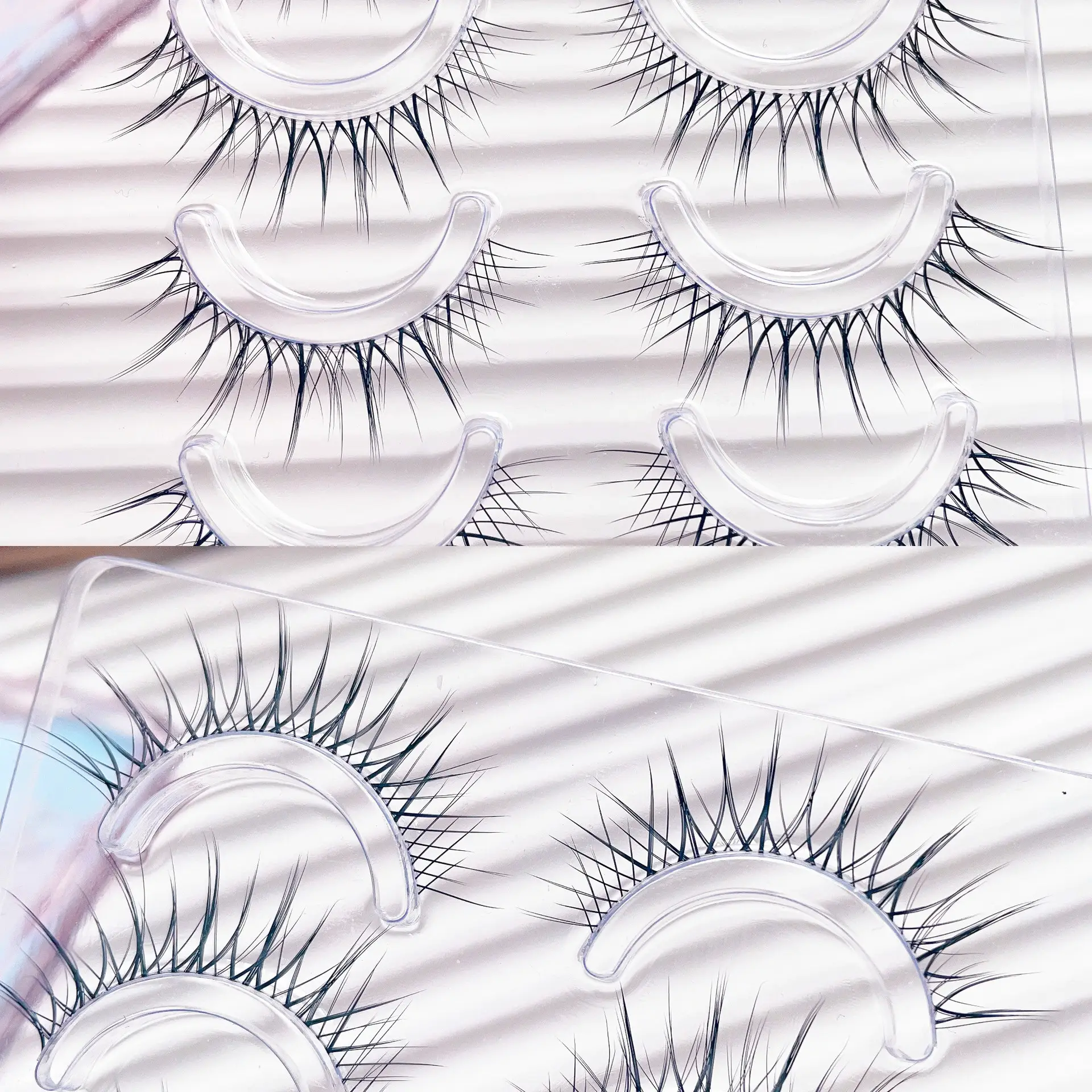 False Eyelashes Flying U-Shaped Transparent Stem False Lashes — feature 7