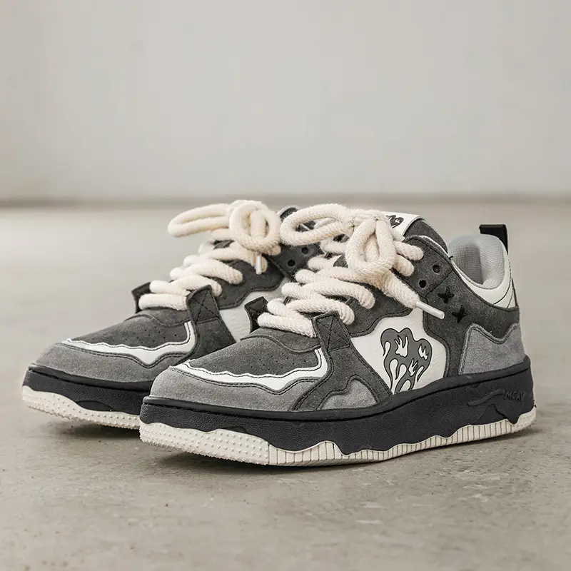 Women's Flaming Mountain Casual Sneakers Black Grey