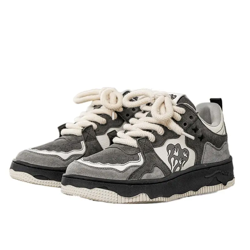 Women's Flaming Mountain Casual Sneakers Black Grey