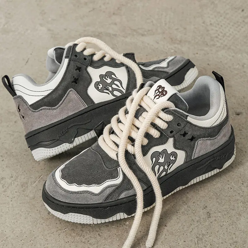 Women's Flaming Mountain Casual Sneakers Black Grey