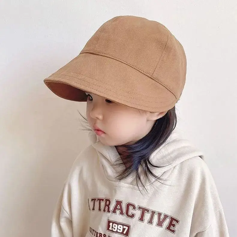 Red Soft Fisherman Hat for Girls Baby Cap