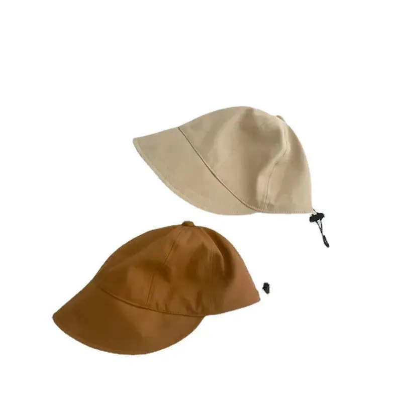 Red Soft Fisherman Hat for Girls Baby Cap