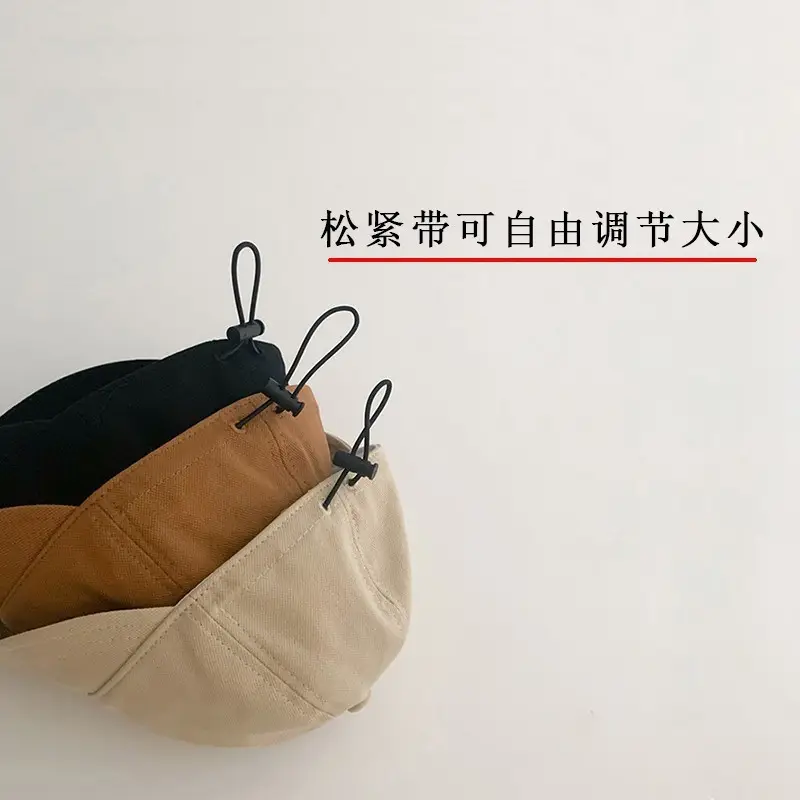 Red Soft Fisherman Hat for Girls Baby Cap — feature 11
