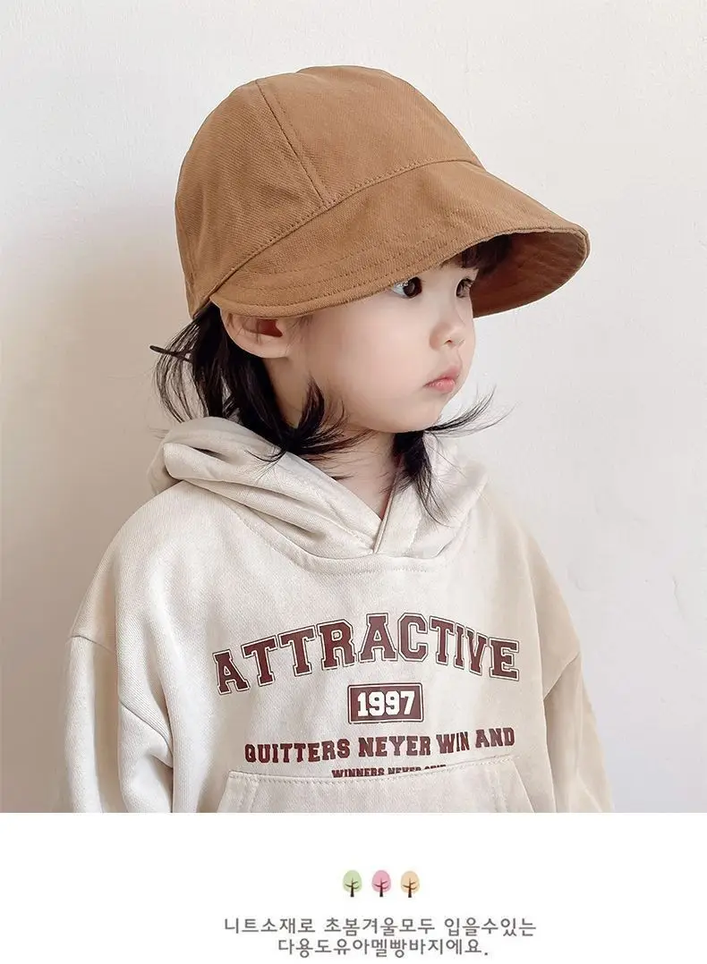 Red Soft Fisherman Hat for Girls Baby Cap — feature 4