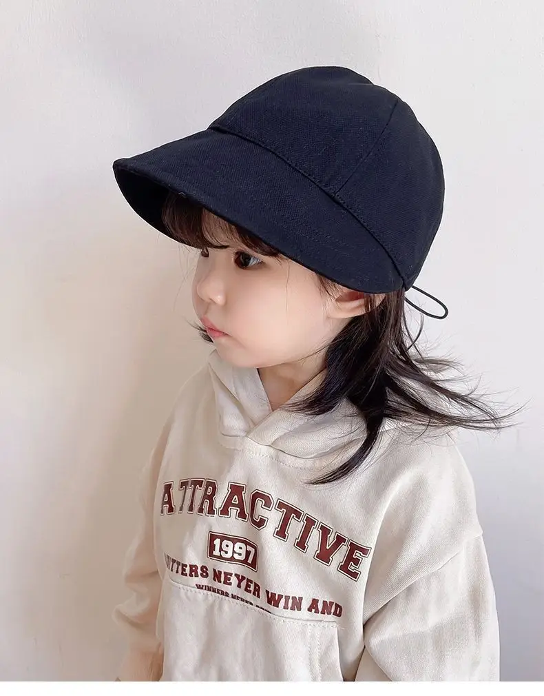 Red Soft Fisherman Hat for Girls Baby Cap — feature 5