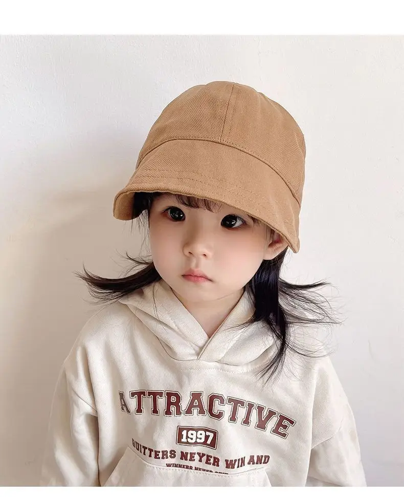 Red Soft Fisherman Hat for Girls Baby Cap — feature 6
