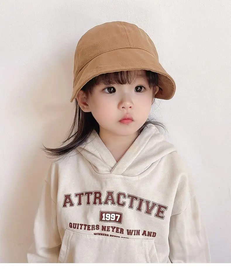 Red Soft Fisherman Hat for Girls Baby Cap — feature 9
