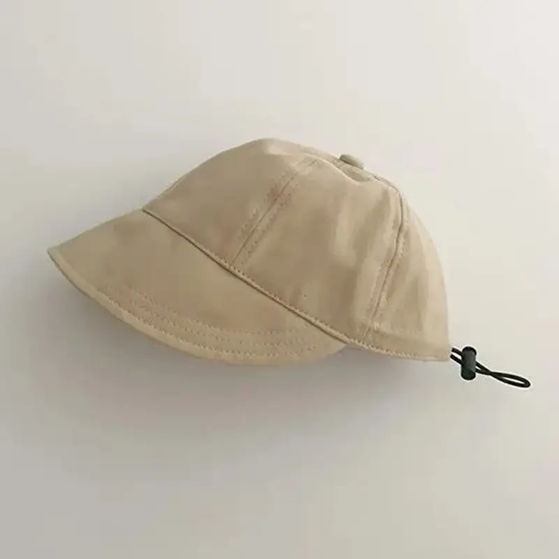 Red Soft Fisherman Hat for Girls Baby Cap