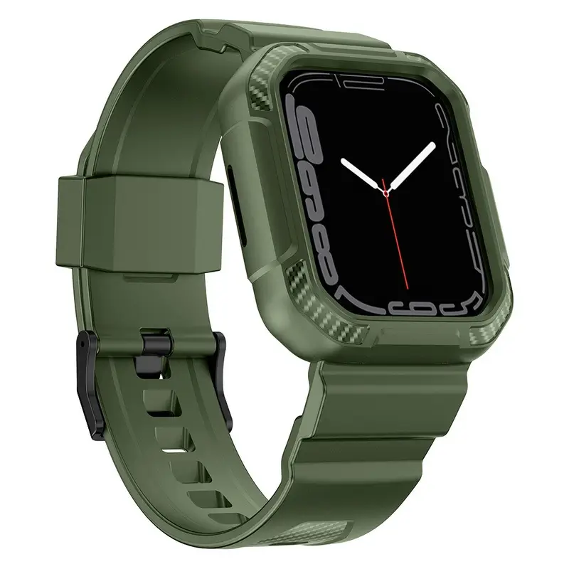 Apple Watch 678 Ultra Carbon Fiber Strap Drop Proof — feature 37