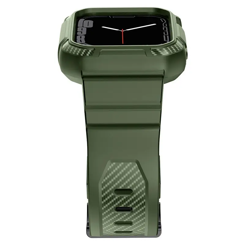 Apple Watch 678 Ultra Carbon Fiber Strap Drop Proof — feature 40