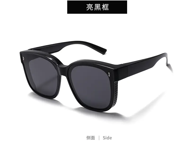 Unisex Polarized Sunglasses UV Protection Black β feature 16