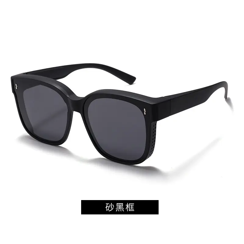 Unisex Polarized Sunglasses UV Protection Black - Image 10