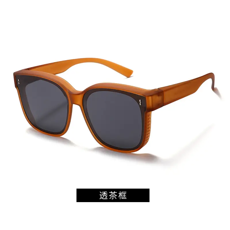 Unisex Polarized Sunglasses UV Protection Black - Image 11