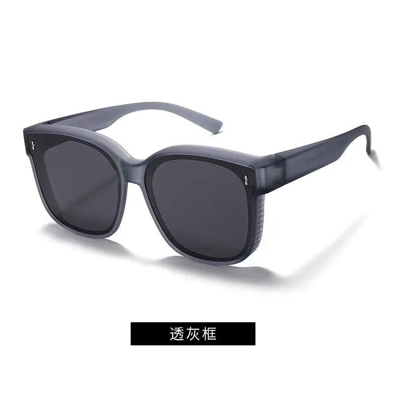 Unisex Polarized Sunglasses UV Protection Black - Image 12