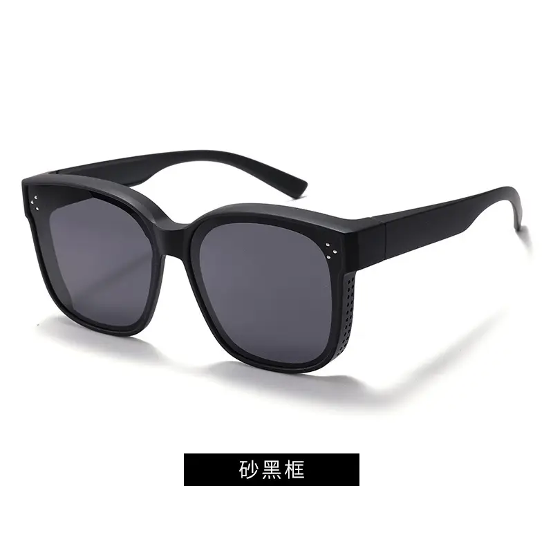 Unisex Polarized Sunglasses UV Protection Black - Image 4