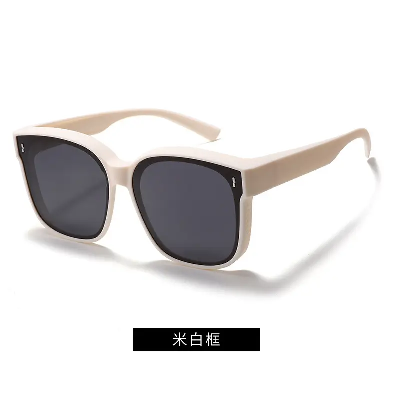 Unisex Polarized Sunglasses UV Protection Black - Image 8