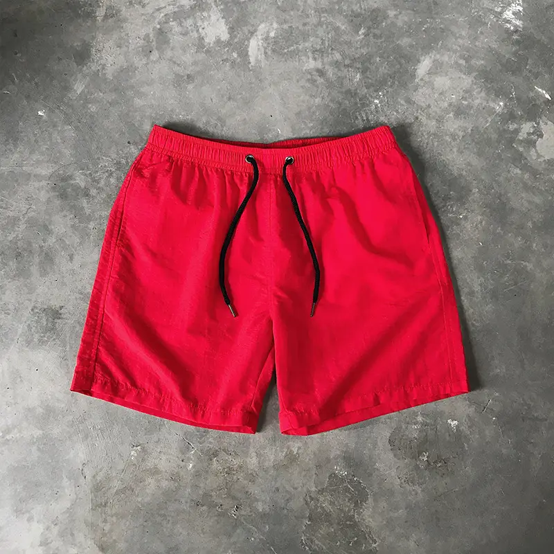 Men Drawstring Shorts Black Casual Summer Wear — feature 24