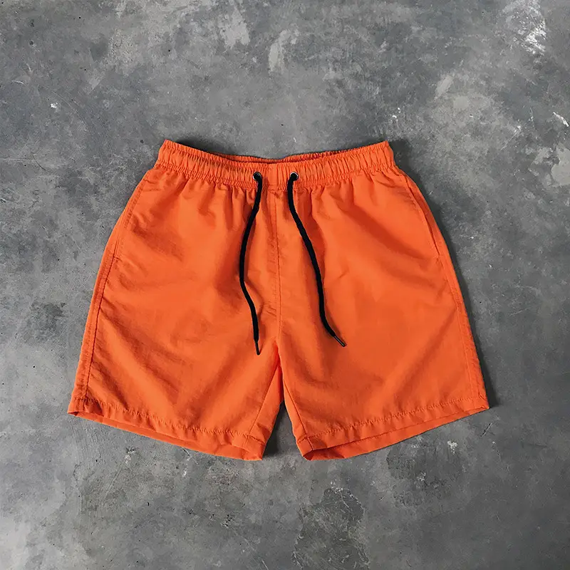 Men Drawstring Shorts Black Casual Summer Wear — feature 32
