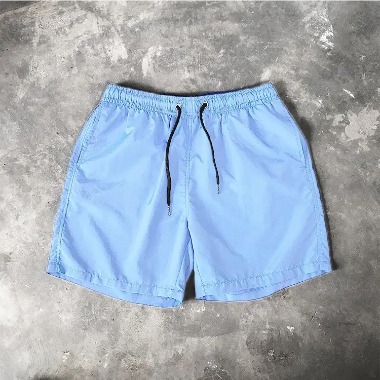 Men Drawstring Shorts Black Casual Summer Wear — feature 33