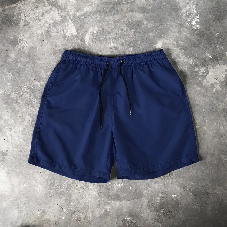 Men Drawstring Shorts Black Casual Summer Wear — feature 34