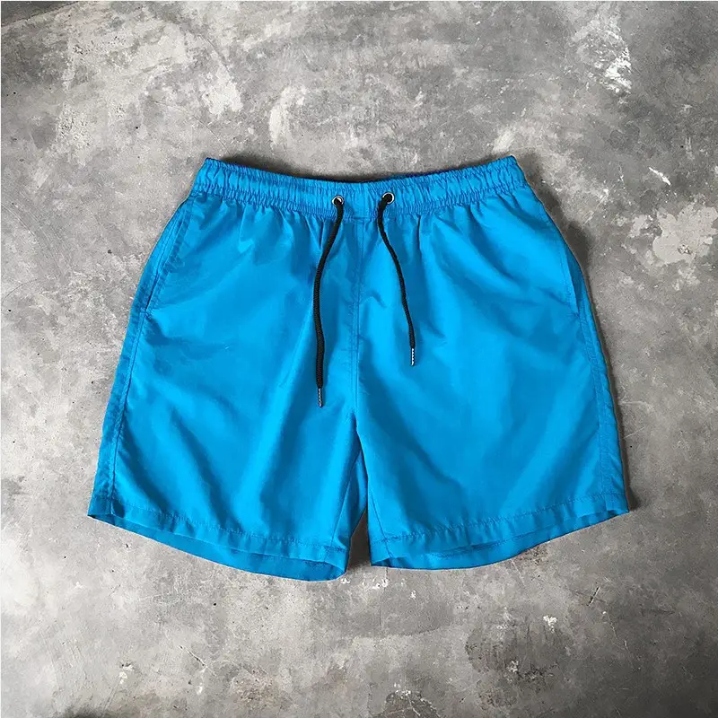 Men Drawstring Shorts Black Casual Summer Wear