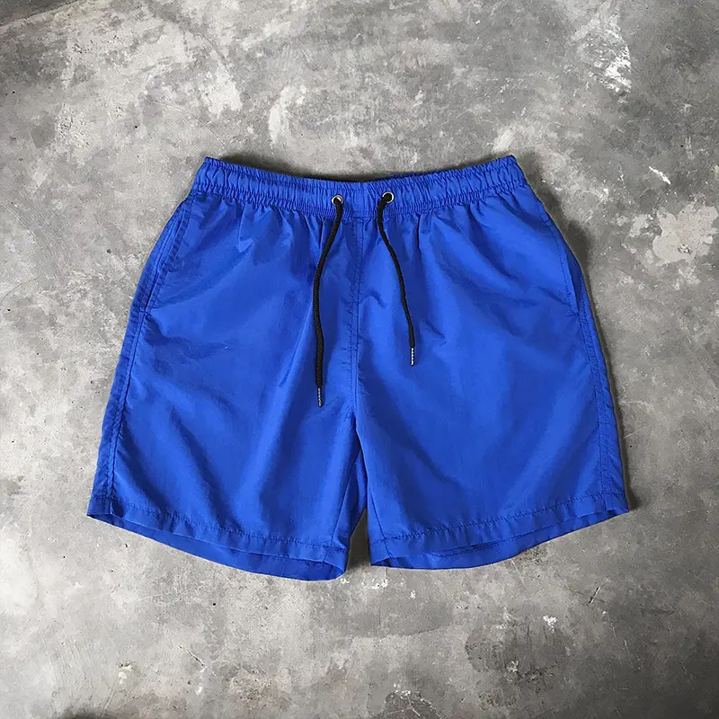 Men Drawstring Shorts Black Casual Summer Wear