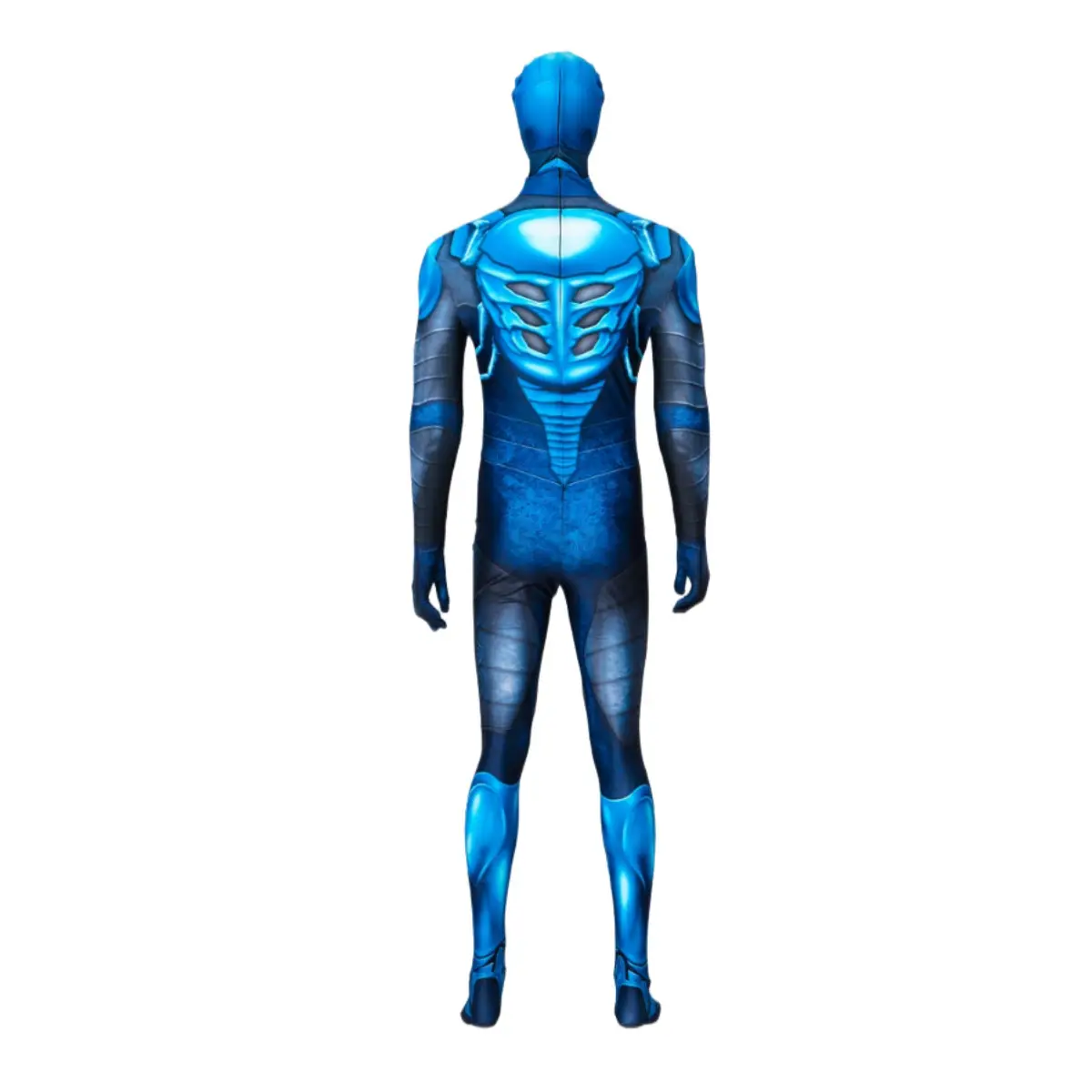 Marvel DC New Blue Beetle Tight Blue Suit Cosplay - Image 2