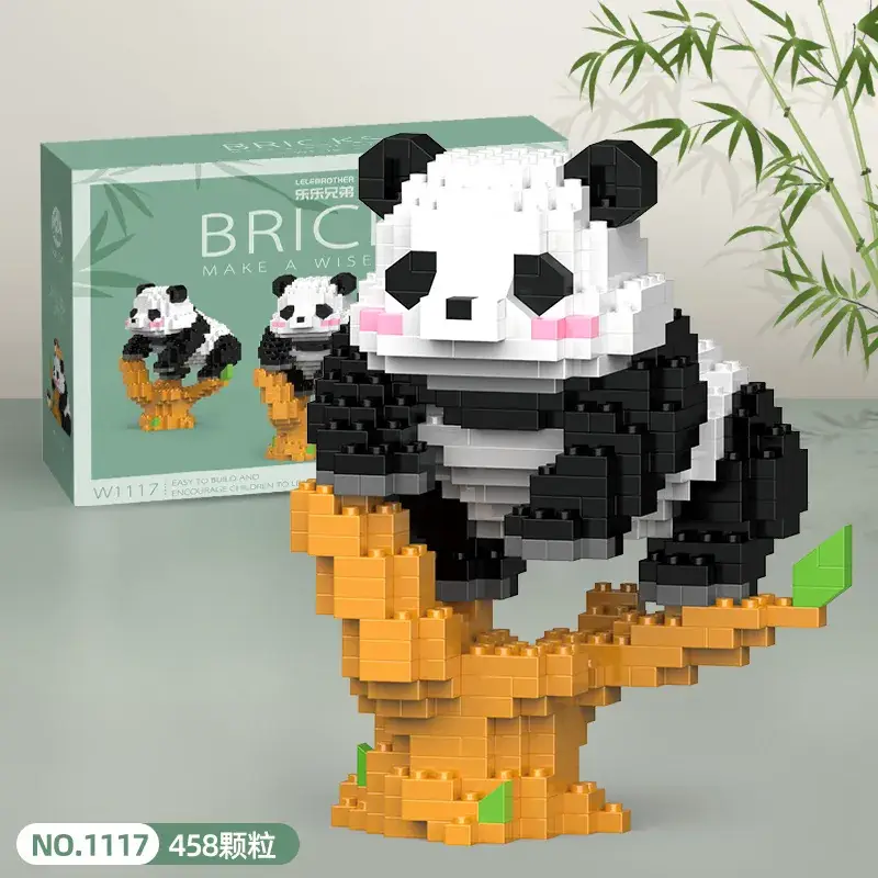 Chinese Panda Micro Part Blocks for Kids - Image 2