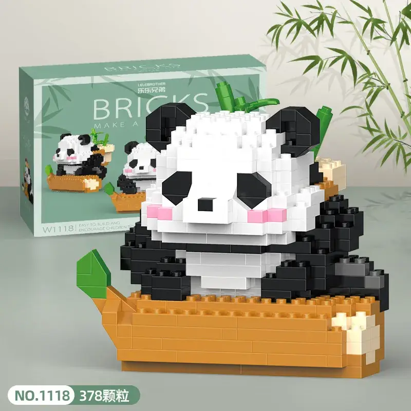 Chinese Panda Micro Part Blocks for Kids - Image 3