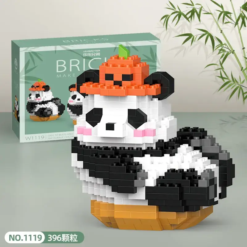 Chinese Panda Micro Part Blocks for Kids - Image 4