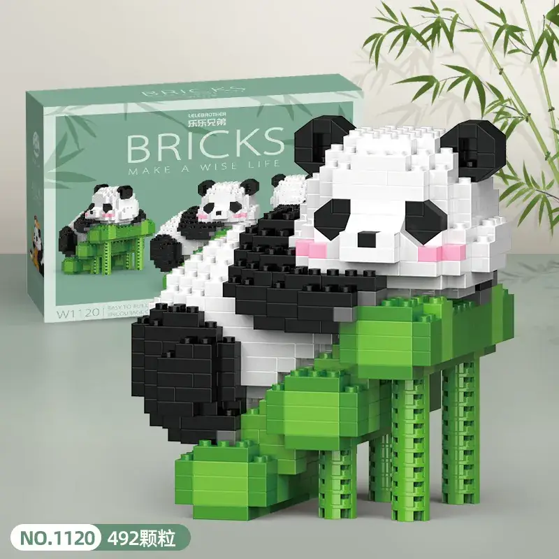 Chinese Panda Micro Part Blocks for Kids - Image 5